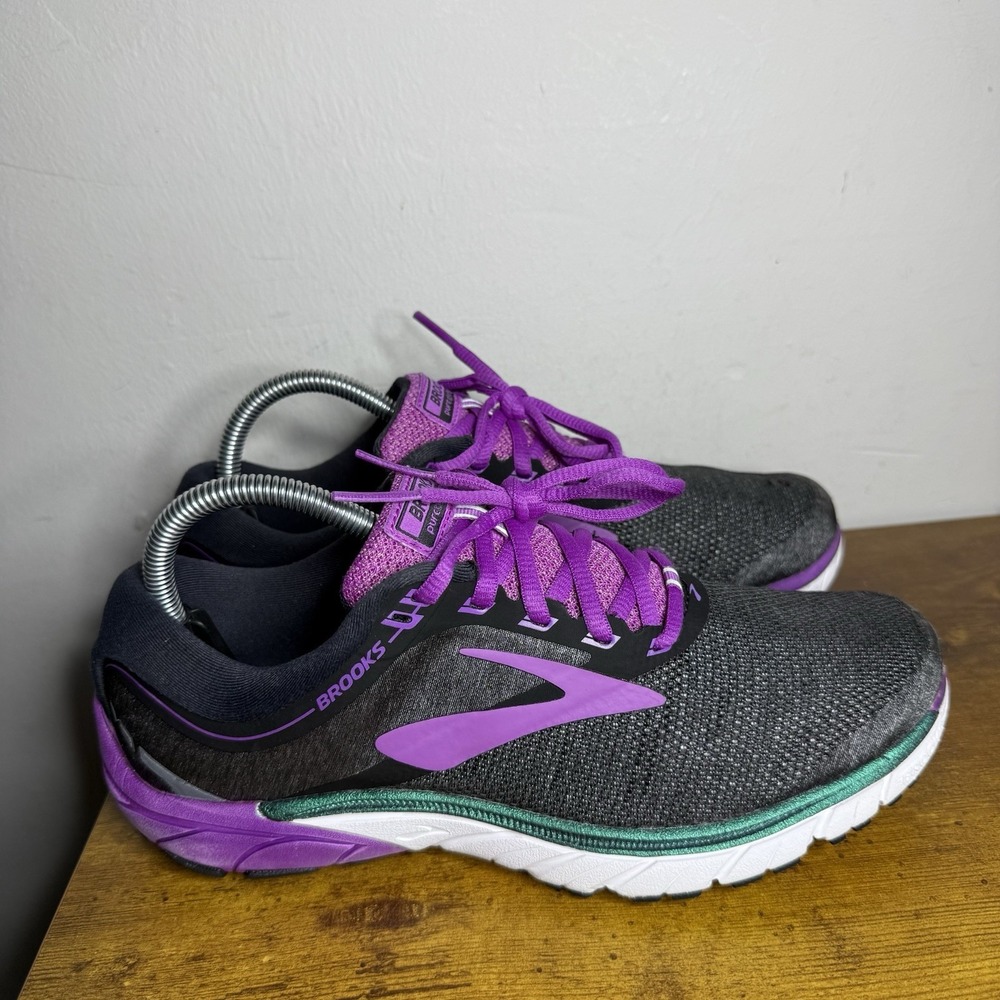 Brooks Pure Cadence 7 Training Shoes Women's Size 9 Purple Black